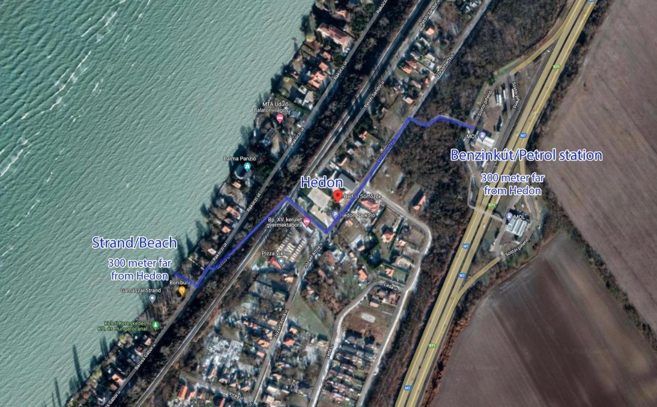 Hedon Brewing Niko Apartment - 200 Meter To The Beach Balatonvilágos Exterior foto
